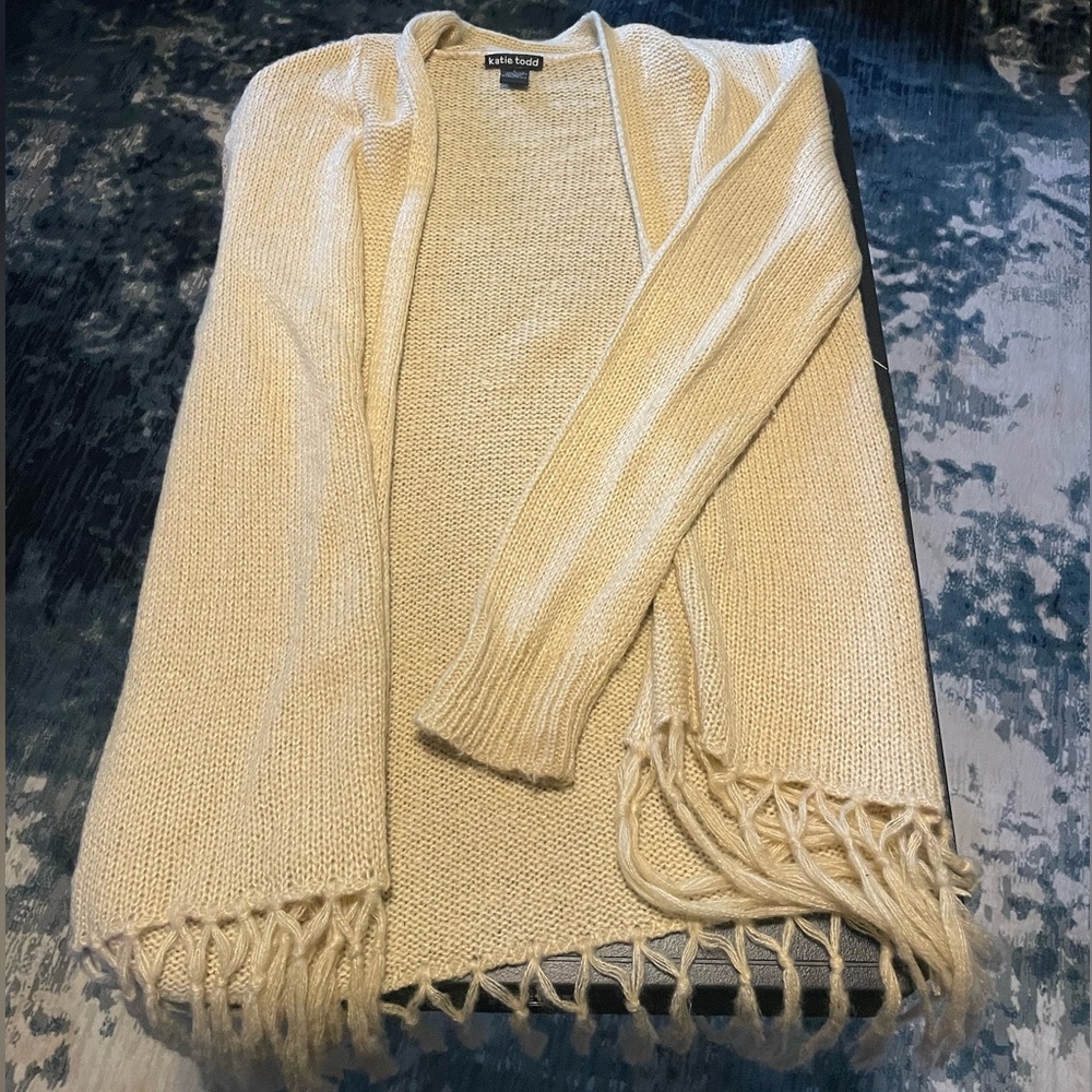 Cardigan, Katie Todd, Beige